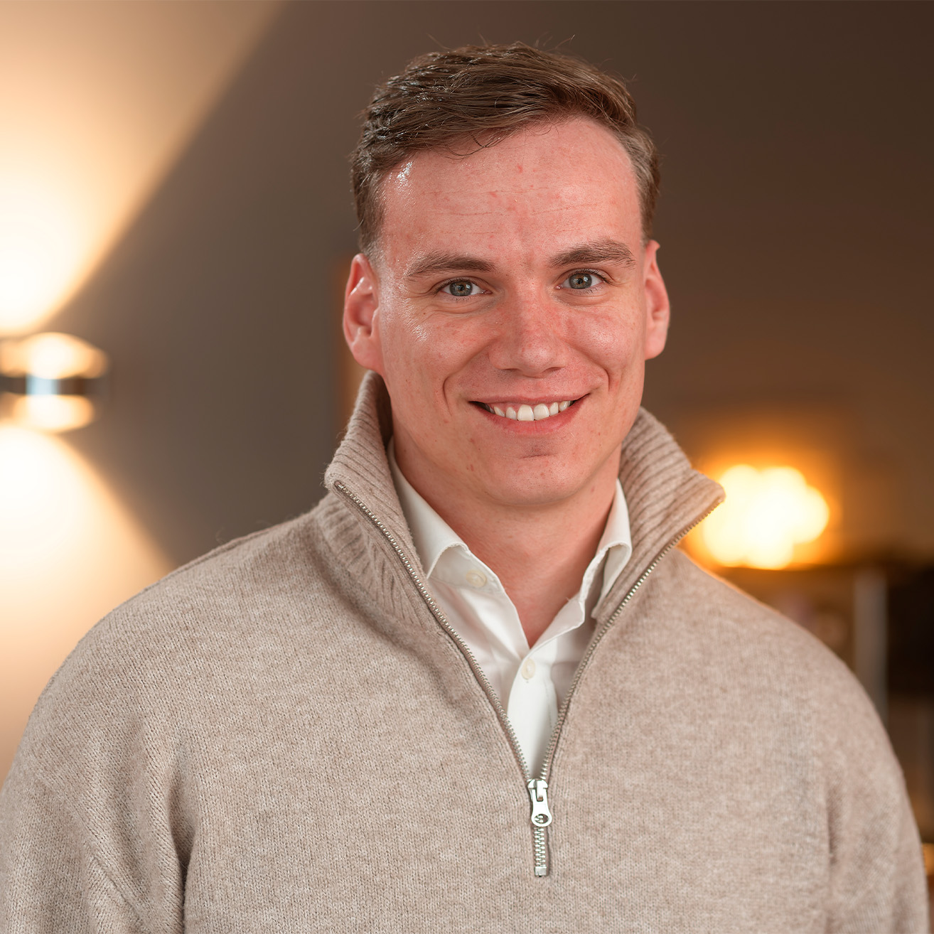Portrait vom Hörakustikmeister Bastian Hornbacher
